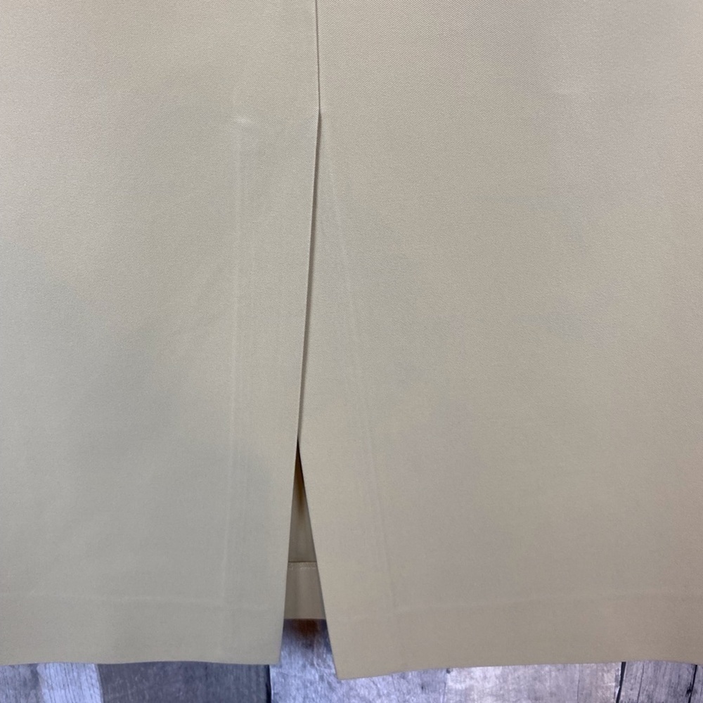 Prada Camel Pencil Skirt Size 46 - Picture 6 of 13